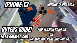 IPHONE 13 VS IPHONE 12 PRO MAX - HALOS SAME PRICE NA SILA PERO ANO MAS ANGAT?! |Comparison 2024|