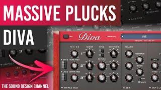 DIVA Tutorial | Huge Pluck Sound, Melodic Techno & House | Anyma, Afterlife