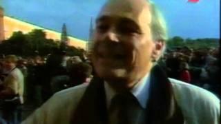 Познер во время Путча 1991-го года