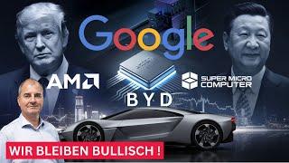 KI & Tech Boom, erst der Anfang? BYD | AMD | Super Micro Computer– Andreas LIVE – Chat aktiv!