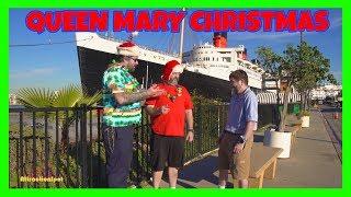 Queen Mary Christmas With AdamTheWoo And The Theme Park Duo (4k) 2018