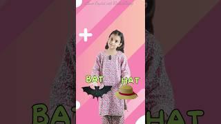 Learn Rhyming Words - BAT & HAT