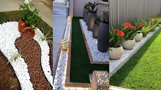 +100 IDEAS JARDINES CON PIEDRAS 2025 - ENTRADAS JARDINES CON PIEDRAS - DECORACIÓN JARDINES MODERNOS