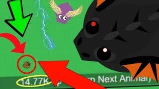 MOPE.IO *MINI* GIANT SPIDER vs ALL ANIMALS! WORLDS SMALLEST SPIDER TROLLING KILLS (Mope.io Gameplay)