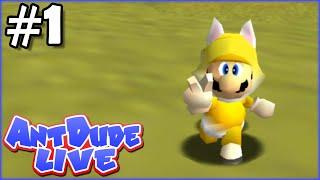 Super Mario 64 Land (Part 1) | AntDude Live