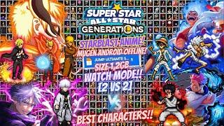 DOWNLOAD- RELEASE!! ANIME CrossOver StarBlast Battle Mugen Android Offline - BEST Characters 2024