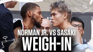 Brian Norman Gets In Sasaki's Face | WEIGH-IN HIGHLIGHTS