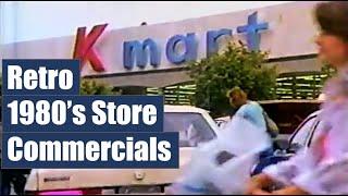 80's Retail and Department Store Commercials - 90 minutes of retro commercials!