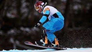 Patrice Barattero (1st run) | Men's para snowboard cross | Alpine Skiing | Sochi 2014 Paralympics