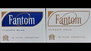 Сигареты Fantom Classic Blue - Gold. Подробный обзор.