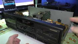 Внезапно. Дека Technics RS-TR575. Баланс линейного входа