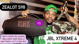 Jbl xtreme 4 vs zealot s98. both were released 2024 does size really matter here let’s find out