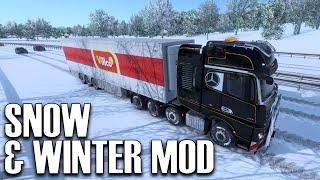 ETS2 | How to Install Snow & Winter Mod | Euro Truck Simulator 2 - Frosty Winter 2023/24