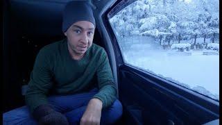 Living in my car in Winter