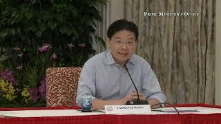 Remarks by Minister Lawrence Wong at the PMO press conference on leadership transition