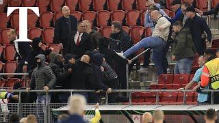 West Ham players defend families after AZ Alkmaar fans attack