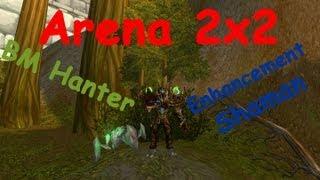 Arena 2x2 BM Hunter and Enhancement shaman 1900 (Арена 2х2 Бм Хант и Энх Шаман)