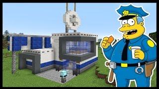 ПОЛИЦЕЙСКИЙ УЧАСТОК в майнкрафт за 20 минут - Minecraft - Майнкрафт карта