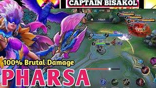 This Pharsa Build is 100% Brutal | Best Build and Emblem