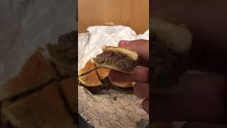 Food Short Reviews Ep 5: Sheetz Burger Slider with Mustard and Old Bay Seasoning