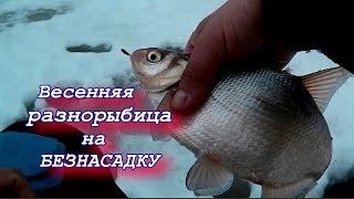 Ловля разной рыбы на безнасадку.