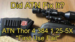 ATN Thor 4 384 1.25-5x Fail