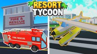 САМЫЙ БОЛЬШОЙ АЭРОПОРТ В РОБЛОКСЕ | TROPICAL RESORT TYCOON ROBLOX