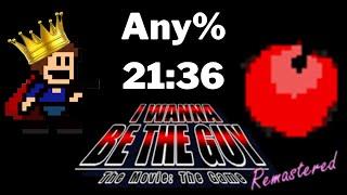 I Wanna Be the Guy Remastered Any% Speedrun 21:36 [WR]