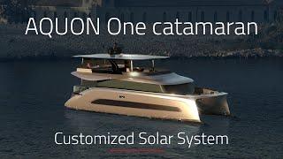 Solar and hydrogen-powered luxury yacht AQUON One | All about the solar system