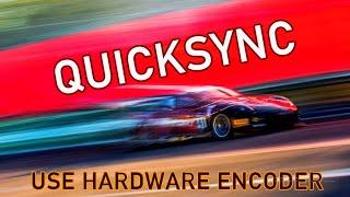 ENABLE QUICKSYNC or USE HARDWARE ENCODER / edius x / premiere pro/ ВКЛючение графического процессора