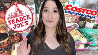 TRADER JOE'S AND COSTCO HAUL | FAMILY OF 6 GROCERY HAUL