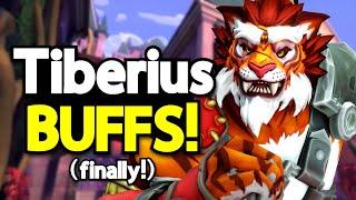 NEW Tiberius Buffs Feel SO GOOD! (Paladins PTS Gameplay)