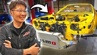 This Japanese Tuner SAVED OVER 1000 GTR's! - Garage Yoshida