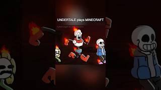 9 - If UNDERTALE played MINECRAFT (Animation)