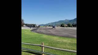 #wyoming stuff | 3x #Marchetti #S211 #taxi #takeoff  #privatejet #mountains