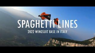 Spaghetti Lines - 2022 Wingsuit BASE in Italy