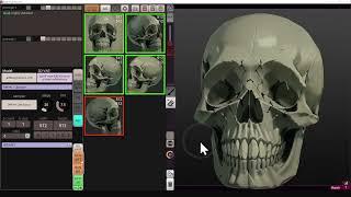 StableProjectorz 2.0.0 skull demo