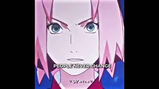People Never change 🫠 #naruto #sasuke #sakura
