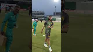 Hassan Ali fun with ground man #cricket #psl8 #viralvideo #short #psl #pslx