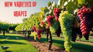 new varieties of grapes #grape #farming