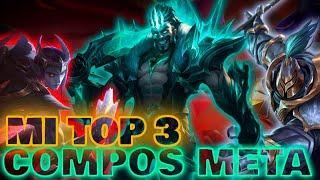 Mi TOP3 de las MEJORES COMPOSICIONES META |  TFT SET 5