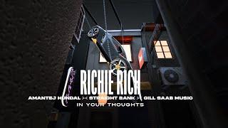 RICHIE RICH (Video) - Amantej Hundal ft. Straight Bank | Gill Saab Music | New Punjabi Song 2024