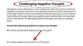 Therapy With Me: Challenging Negative Thoughts