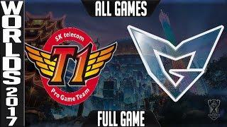 SKT vs SSG Grand-Final ALL GAMES FULL | World Championship 2017 | SK Telecom T1 vs Samsung Galaxy