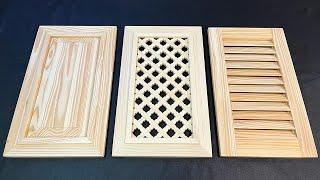 Making Wooden Cabinet Doors Woodworking DiyPart 2