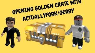 Opening Golden Crate in TDS! | Roblox Tower Defense Simulator | Uno Lakwatsero TV
