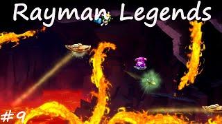 Геройская гонка с лавой  Rayman Legends #9