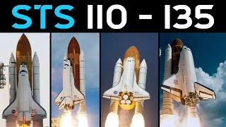 Space Shuttle Launch Compilation (STS 110 - 135)