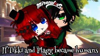 If Tikki and Plagg turned into HUMANS || Miraculous Ladybug || Original || Gacha Club || Gacha Life