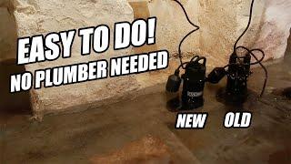 How to Replace a Sump Pump